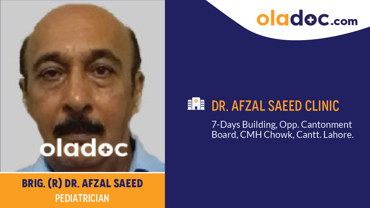 Practice locations of Dr.Afzal Saeed